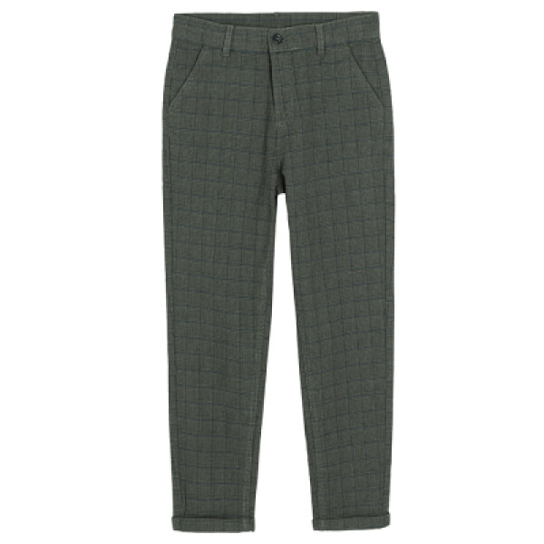 Elegantní kalhoty- šedé - 110 GREY