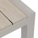 Zahradní stůl 162x90cm, hliník, polywood, béžová, AZT-S1514 CRM