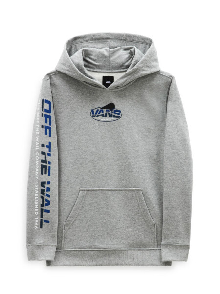 Vans SK8 SHAPE CEMENT HEATHER dětská mikina přes hlavu - L
