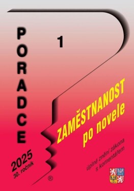 Poradce 1/2025 Zákon zaměstnanosti komentářem