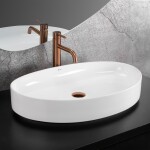 REA - Umyvadlo na desku SABINA 65x40 REA-U6363