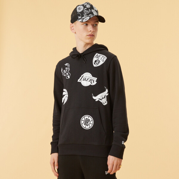 New Era Pánská mikina NBA Multi team logo hoody Velikost: S