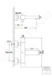 STEINBERG - 160 Termostatická vanová baterie, chrom 160 3100