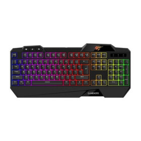 Havit GAMENOTE KB488L RGB / herní klávesnice / USB / QWERTY / 1.5 m (KB488L)