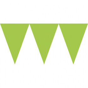 Vlaječková girlanda zelená 450cm Vlaječková girlanda zelená 450cm