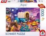 SCHMIDT Puzzle Táboření na divokém západě