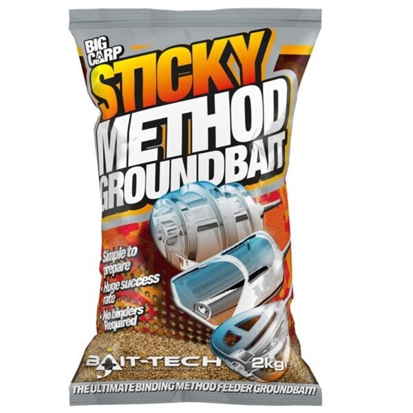 Bait-Tech Krmítková směs Sticky Method 2kg,Bait-Tech Krmítková směs Sticky Method 2kg