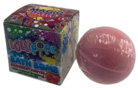Šumivá koule do vany Lollipopz vůní maliny - EPEE