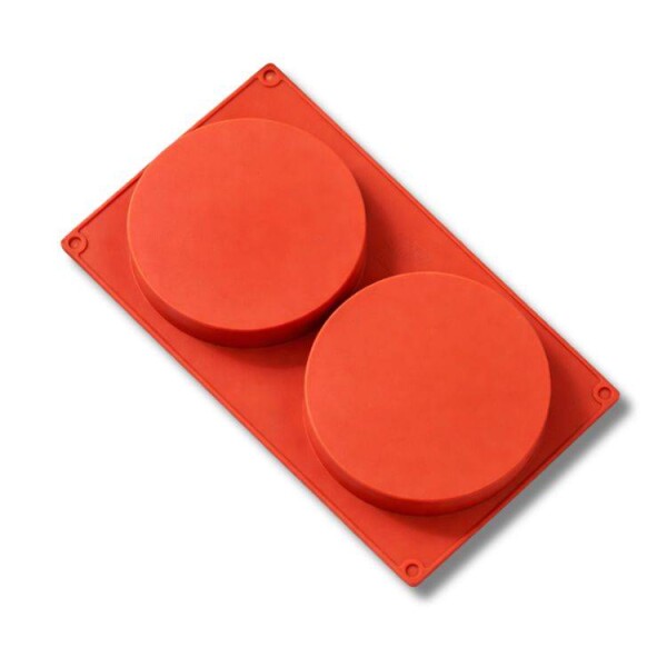 Dortisimo Silikonová forma na pečení/na mražené dezerty Kruhy 10 cm (na 2 ks) 23 cm