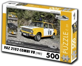 RETRO-AUTA Puzzle č. 29 VAZ 2102 Combi VB (1981)