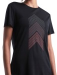 ICEBREAKER Wmns Merino 125 Cool-Lite™ Sphere III SS Tee Peak Sprint, Black velikost: XS