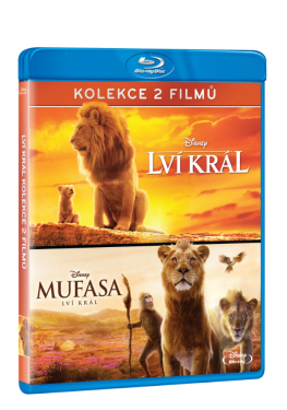 Lví král (2019) + Mufasa: Lví král kolekce 2 filmů 2BD