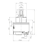 Bruckner - Směšovací kartuše 35, nízká 914.821.1
