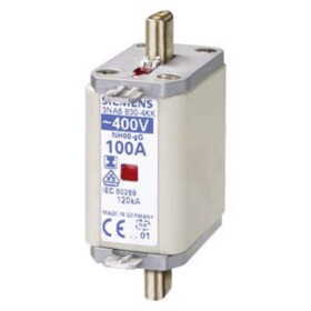 Siemens 3NA68324 sada pojistek Velikost pojistky = 0 125 A 400 V 3 ks