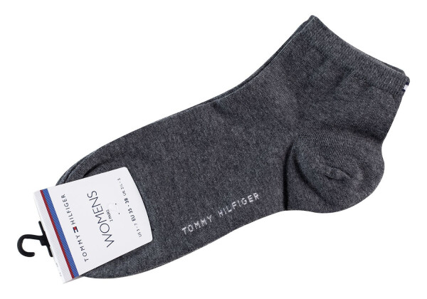 Ponožky Tommy Hilfiger 2Pack 373001001 Graphite 39-42