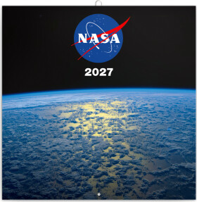 NOTIQUE Poznámkový kalendář NASA 2027, 30 x 30 cm