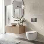 REA - Podomítkový Instalační Set Slim 024N pro WC s Tlačítkem T Titan KPL-E1632