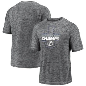 Fanatics Pánské tričko Tampa Bay Lightning 2020 Stanley Cup Champions Locker Room Laser Shot Performance Velikost: