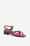 Sandály na podpatku model 215333 Step in style 41