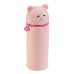 Miquelrius B2F - penál se zipem Little Pets, křeček, růžový