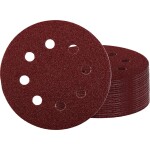 Einhell 492100 brusný papír pro excentrické brusky Zrnitost 40 (Ø x v) 125 mm x 13.3 cm 50 ks