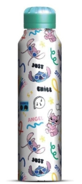 Láhev nerezová slim Lilo Stitch