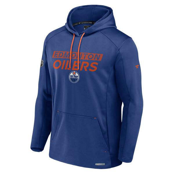 Fanatics Pánská Mikina Edmonton Oilers AP Rink Poly Fleece Pullover Hood Velikost: