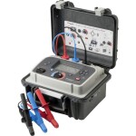 Sonel MIC-10k1 tester izolací Kalibrováno dle (ISO), 50 V, 100 V, 250 V, 500 V, 1000 V, 2500 V, 5000 V, 10000 V, 40 TΩ