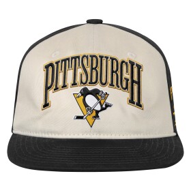 Outerstuff Dětská kšiltovka Pittsburgh Penguins NHL Flatbrim Arch Deadstock Snapback