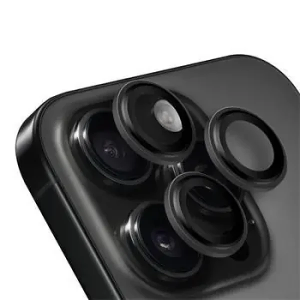 OBAL:ME Ochrana Čoček pro Apple iPhone 16 Pro/16 Pro Max Black Titanium (57983125799)