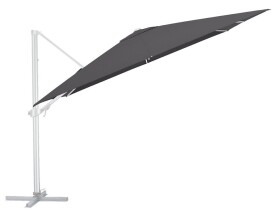 Slunečník KETTLER EASY TURN 300x300 cm - stříbrná / antracit - voděodolný
