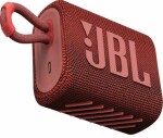 JBL GO 3 červená / Přenosný reproduktor / Bluetooth / výdrž 5 hodin / IPX7 (JBL GO3RED)