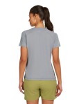 ICEBREAKER Wmns Mer 200 Waffle Elevation SS Tee, Alloy/Obsidian/Cb (vzorek) velikost: S