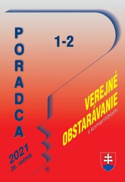Poradca č. 1-2/2021 - Zákon o verejnom obstarávaní s komentárom (e-kniha)