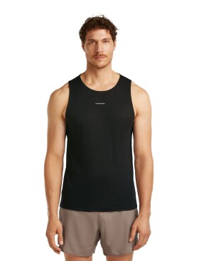 Pánské merino tílko ICEBREAKER Mens 125 Cool-Lite Speed Tank, Black velikost: L