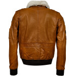 Pánská Kožená Bunda Pilot BXT Pravý Kožíšek Brixton Hnědá Velikost: S