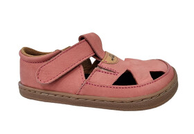 Pegres Barefoot BF51 Dětské tenisky růžové 32