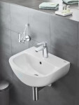 GROHE - Bau Ceramic Umývátko 453x354 mm, s přepadem, 1 otvor pro baterii, alpská bílá 39424000