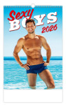 Nástěnný kalendář 2026 Helma - Sexy Boys