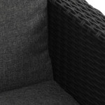 Zahradní set 1+2, polyratan, šedá, AZS-L2665 GREY