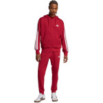 Pánské kalhoty adidas Essential 3-Stripes French Terry bordó KR2702 s