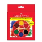 Faber-Castell Faber-Castell, 125007, sada akvarelových vodových barev, 6 klasických barev