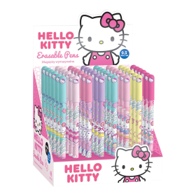 Colorino gumovatelné pero, Hello Kitty, 48 ks, s víčkem, modrá náplň, displej - 48ks
