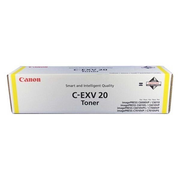 Canon C-EXV20 Y, žlutý, 0439B002 - originální toner