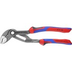 Knipex 87 03 125 - Kleště stavitelné siko 125mm instalatérské, Cobra, chromované, rukojeti potažené plastem
