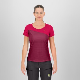 KARPOS Averau W Jersey, Beet Red/Virtual Pink velikost: M