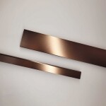 REA/S - Sprchový kout City 80x100 Brush Copper Se sprchovou vaničkou Savoy KPL-K6981
