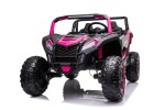 Mamido Elektrické autíčko Buggy UTV 24V 4x200W růžové
