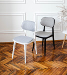 MURDIA trade s.r.o. Jídelní židle LULA SOFT čalouněná - buk (černá) MUR-LULA-SOFT-BUK-CERNA