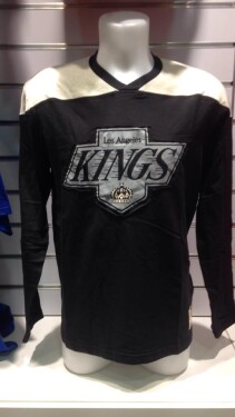 CCM Pánské Tričko Los Angeles Kings Long Sleeve Crew 15 Velikost:
